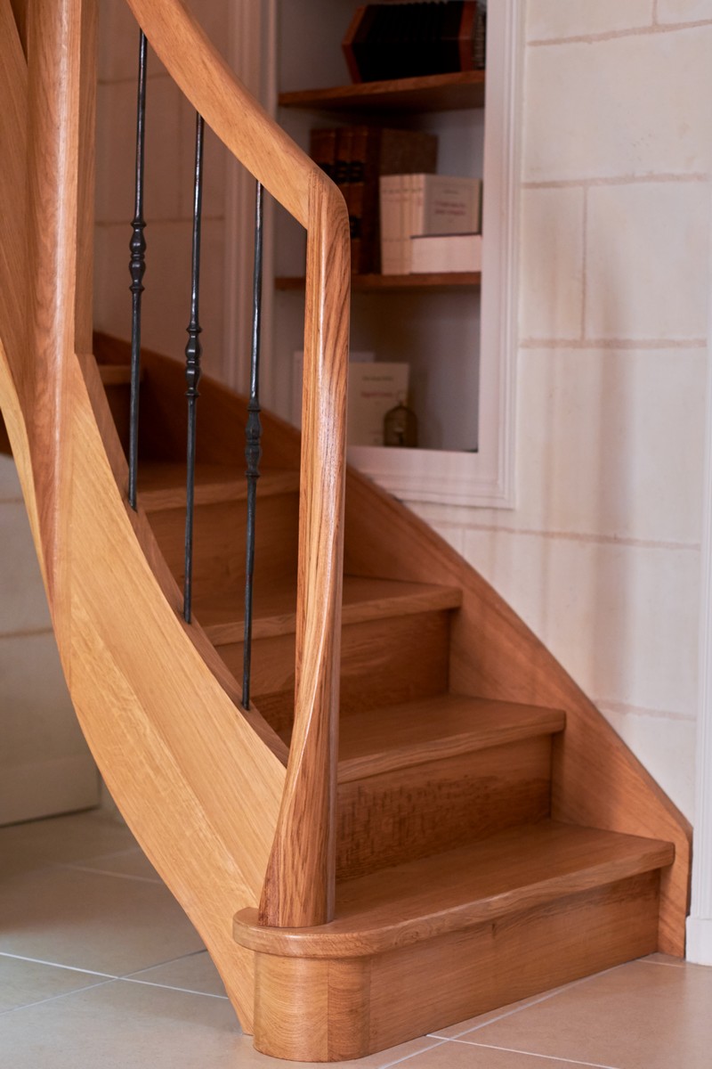 Fabrication d'un escalier sur-mesure Tours